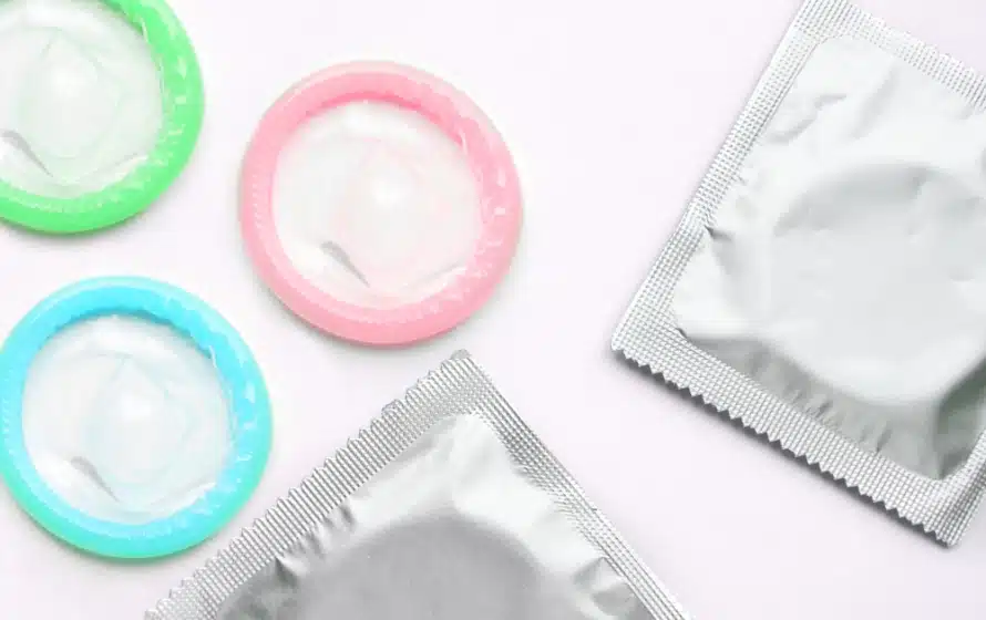 preservativos coloridos 